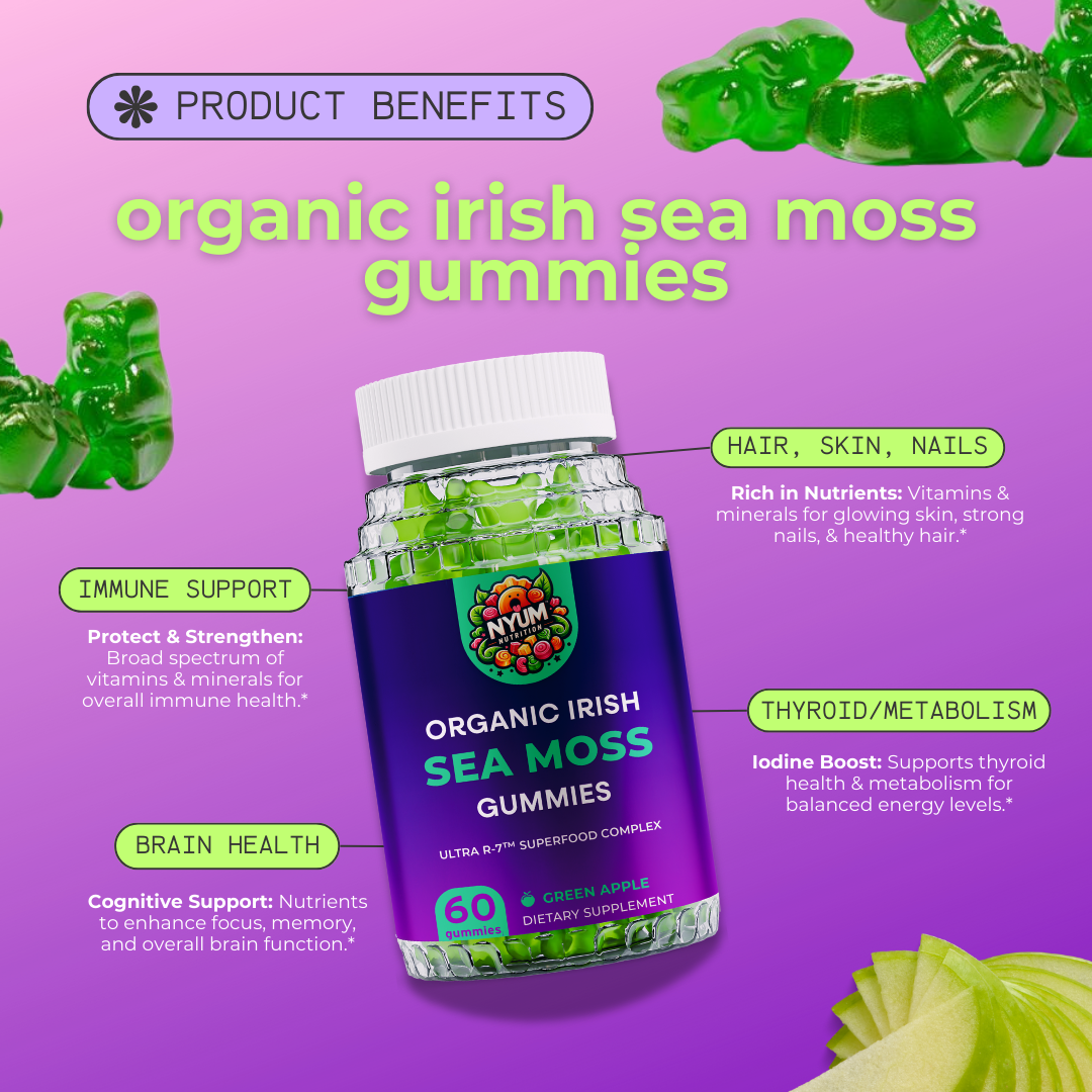 Organic Irish Sea Moss Gummies