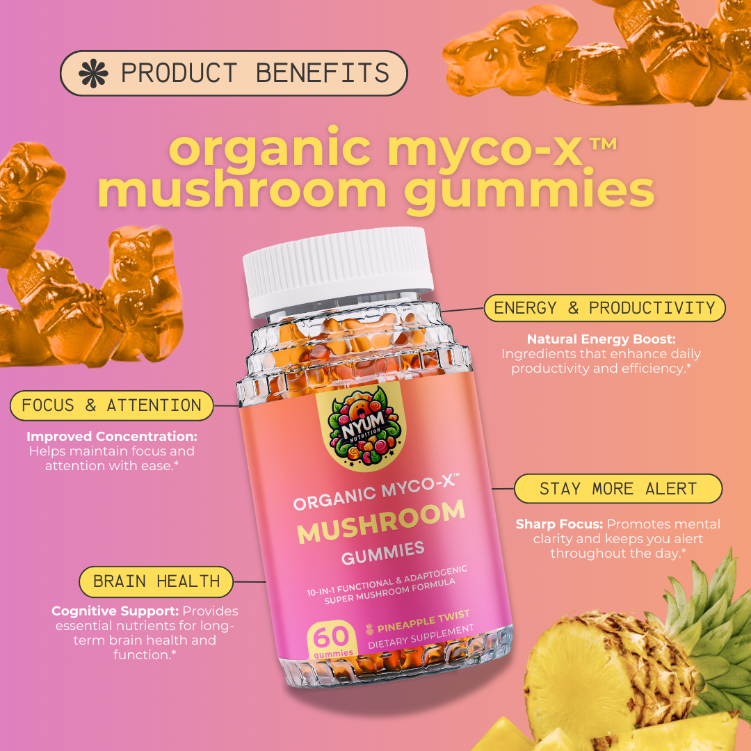 Organic MYCO-X™ Mushroom Gummies