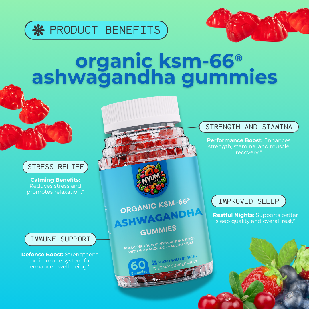 Organic KSM-66® Ashwagandha Gummies