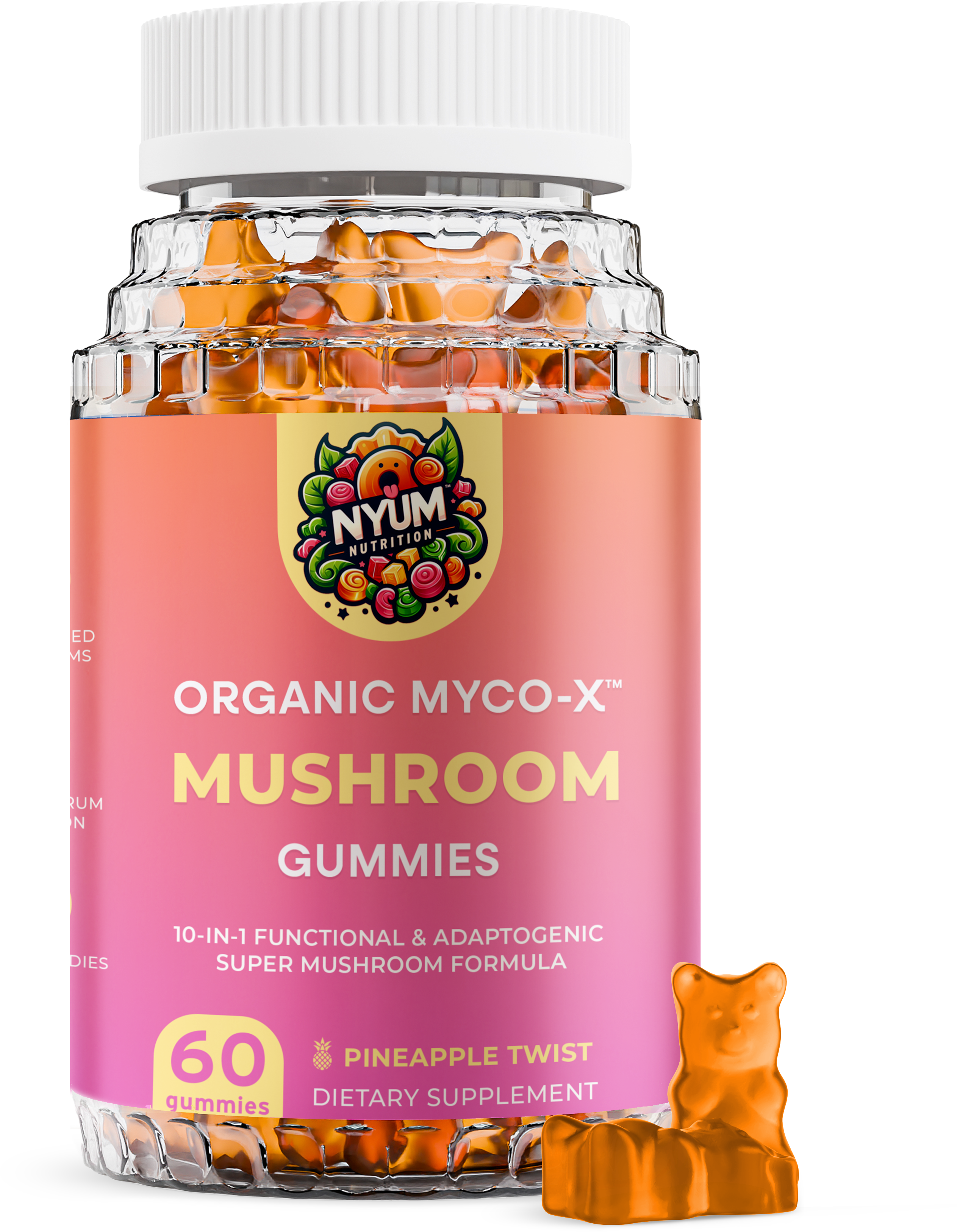 Organic MYCO-X™ Mushroom Gummies