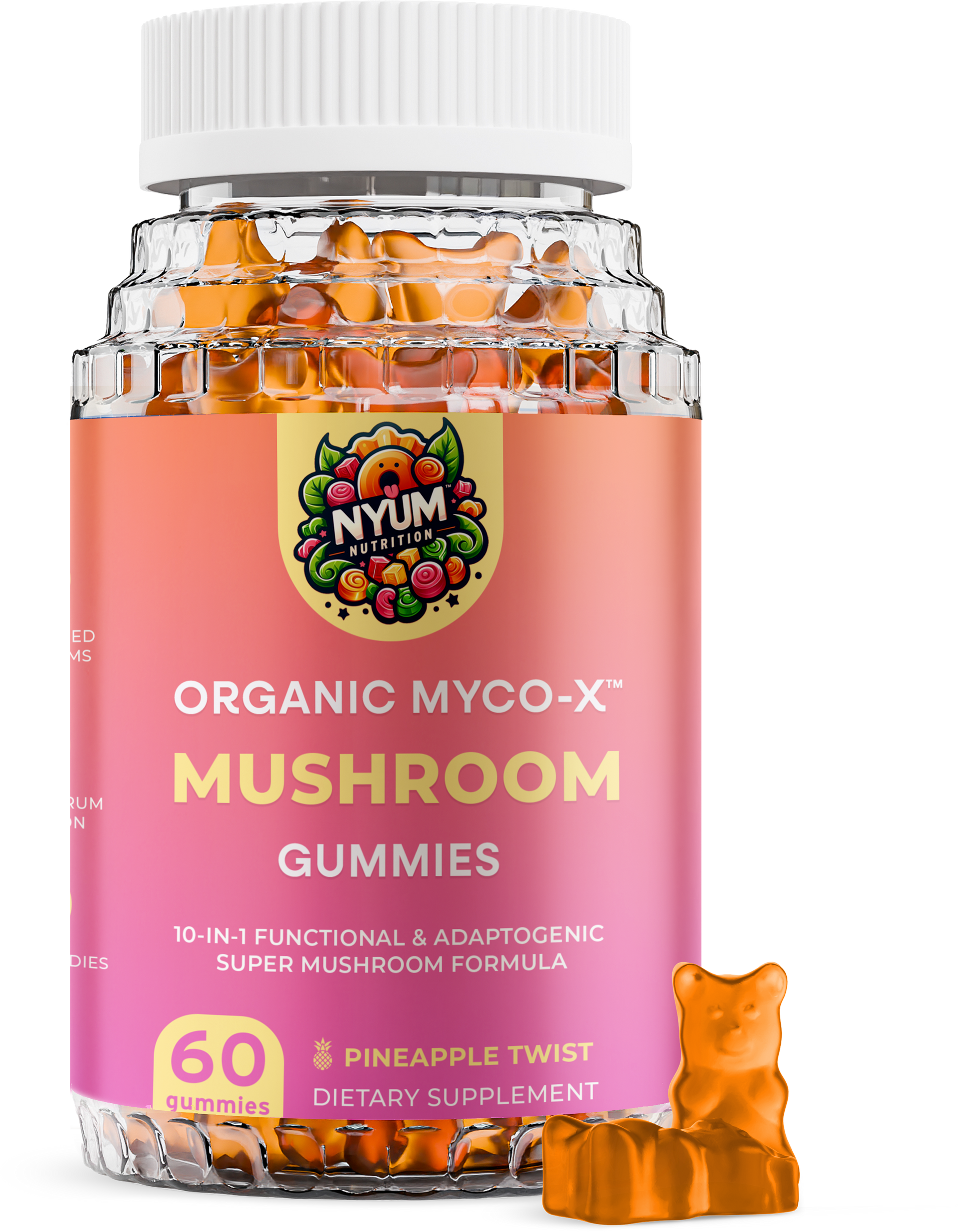 Organic MYCO-X™ Mushroom Gummies